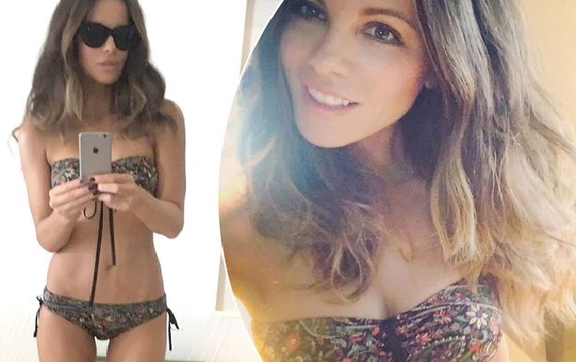 Kate Beckinsale stuns in tiny denim shorts for incredible celebrations