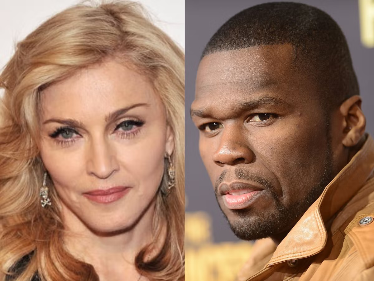 50 Cent mocks Madonna over risqué photos after apologising for similar comments last year