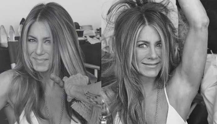 Jennifer Aniston jokes about going through ‘therapy and divorce’ from Brad Pitt