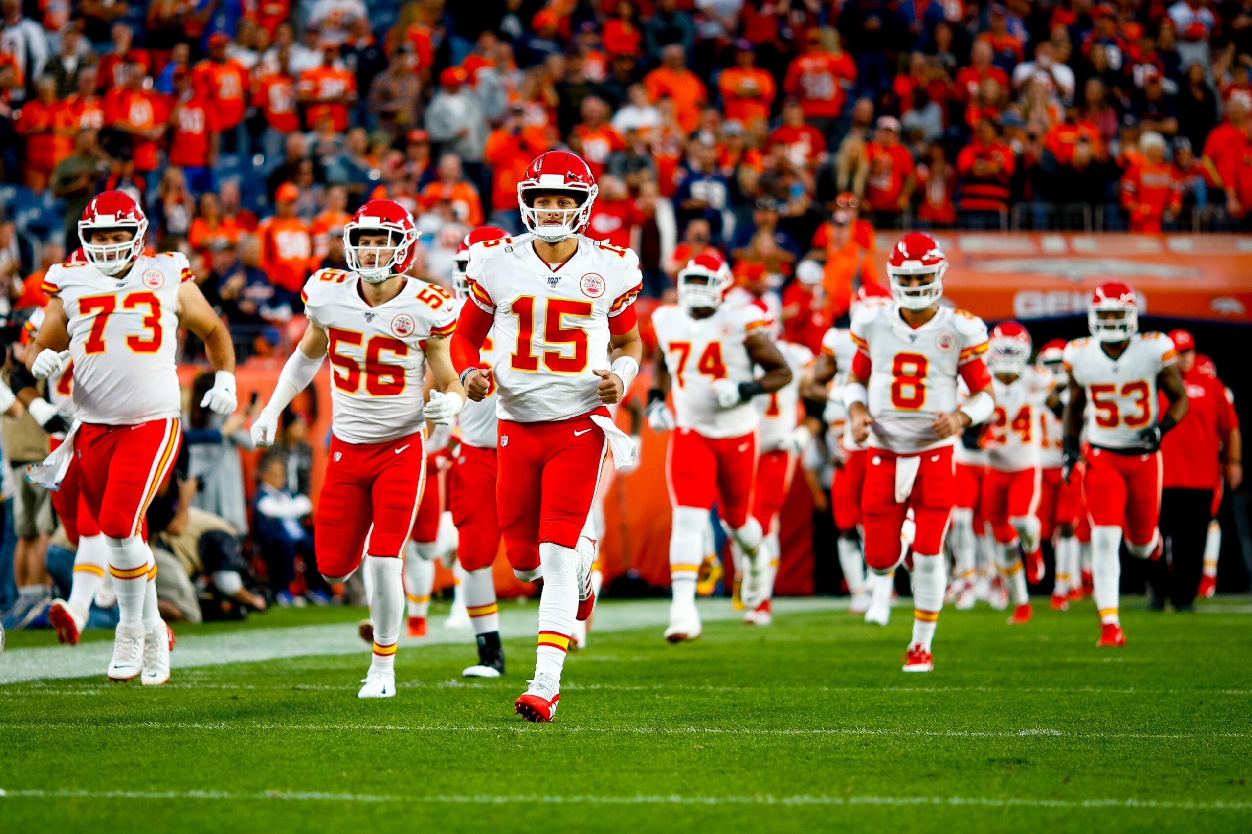 Patrick Mahomes and the Kansas City Chiefs have some famous fans