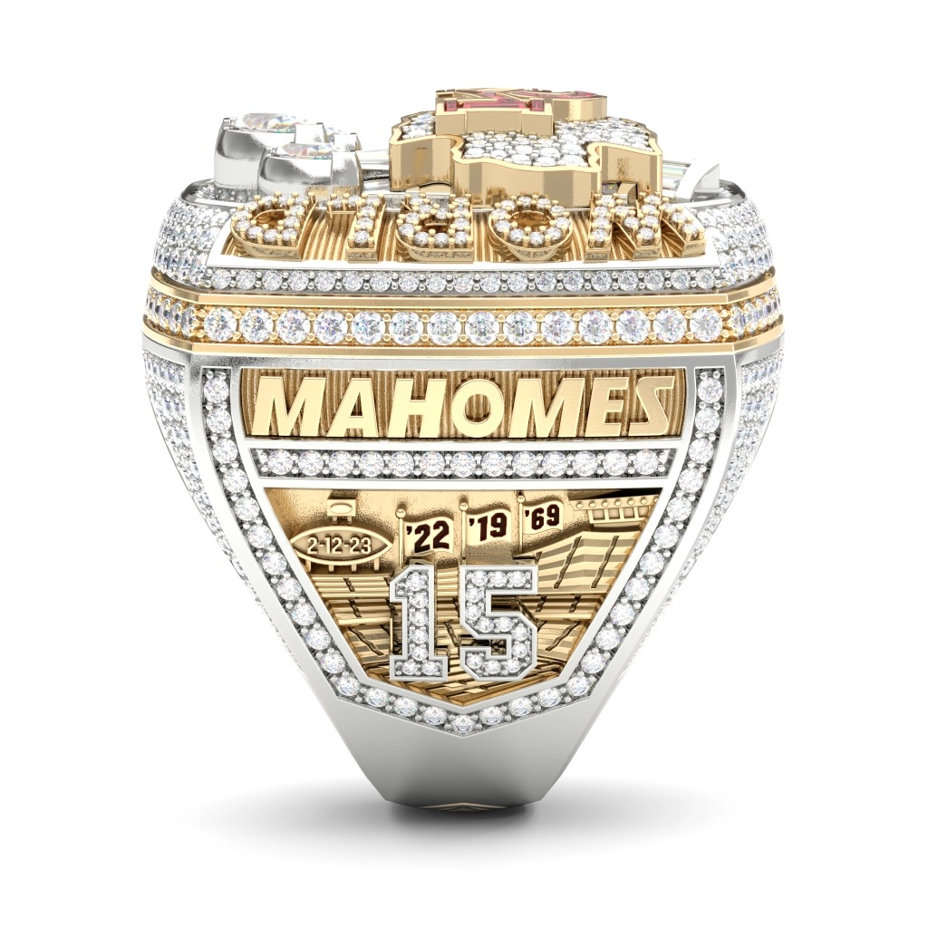 Here are all the unique details of the Chiefs' Super Bowl LVII ring