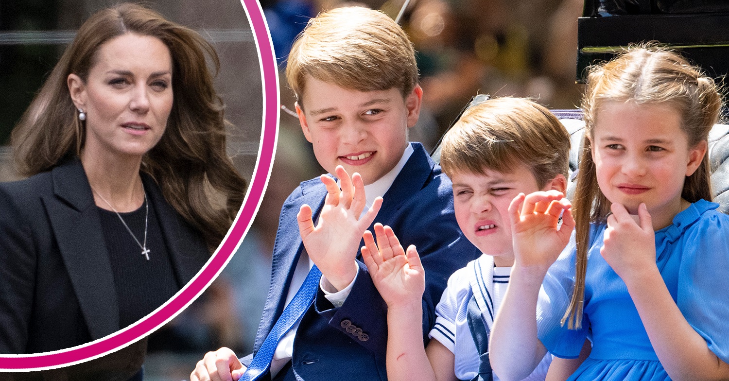 Princess Kate's 'secret signal' she used to tame Louis at Trooping the Colour revealed