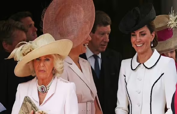 Royal Family LIVE: Kate and Camilla caught in awkward moment during poignant royal day