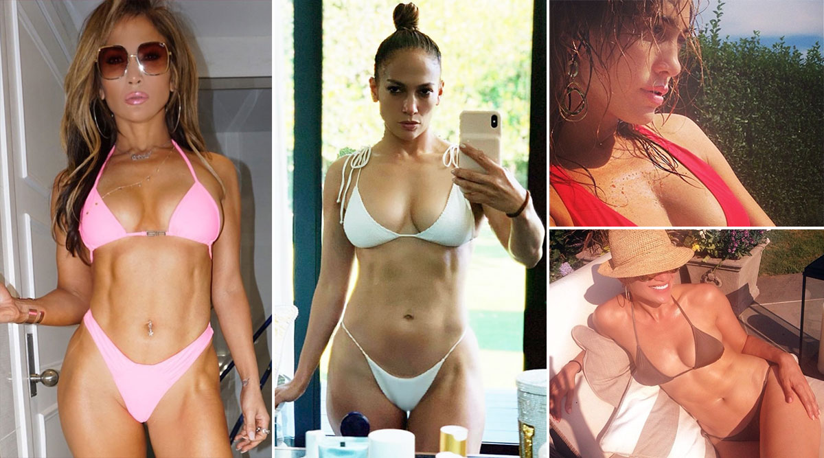 Jennifer Lopez flaunts her sexy boobs and Ass in a new photo