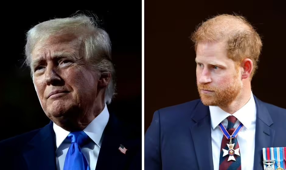 Donald Trump steals 'title' from Prince Harry with unusual move