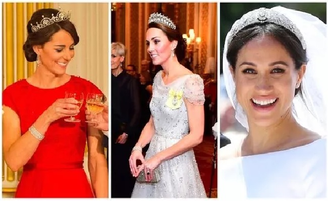 Kate has worn three different tiaras unlike Meghan Markle- here's why
