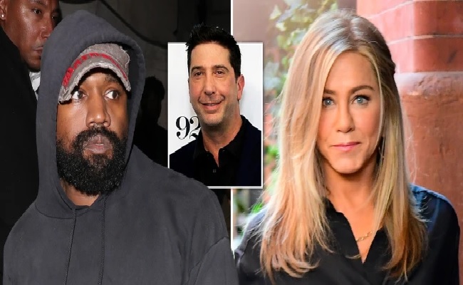 Jennifer Aniston stand BetweenDavid Schwimmer as actor calls out Kanye West for ‘divisive and ignorant’ anti-semitic statements
