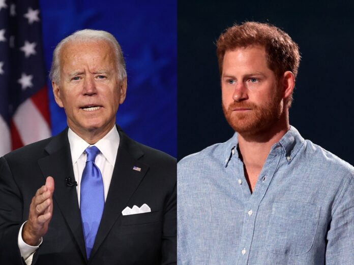 Biden accused of 'appalling lack of transparency' for denying access to Prince Harry's visa files