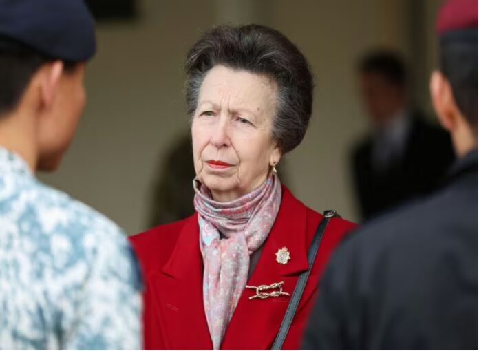Princess Anne's blunt response when asked how King Charles is faring amid cancer treatment