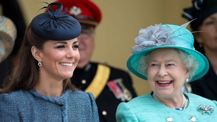 Unusual way Kate Middleton first met late Queen - without Prince William by her side