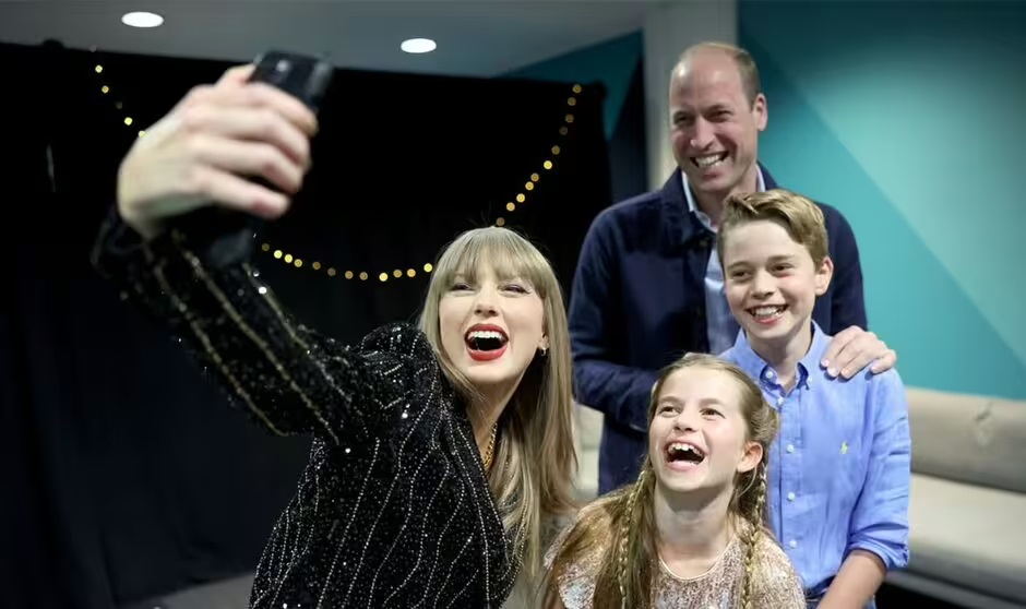 Watch: Prince William shows off dancing skills as he 'shakes it off' at Taylor Swift concert