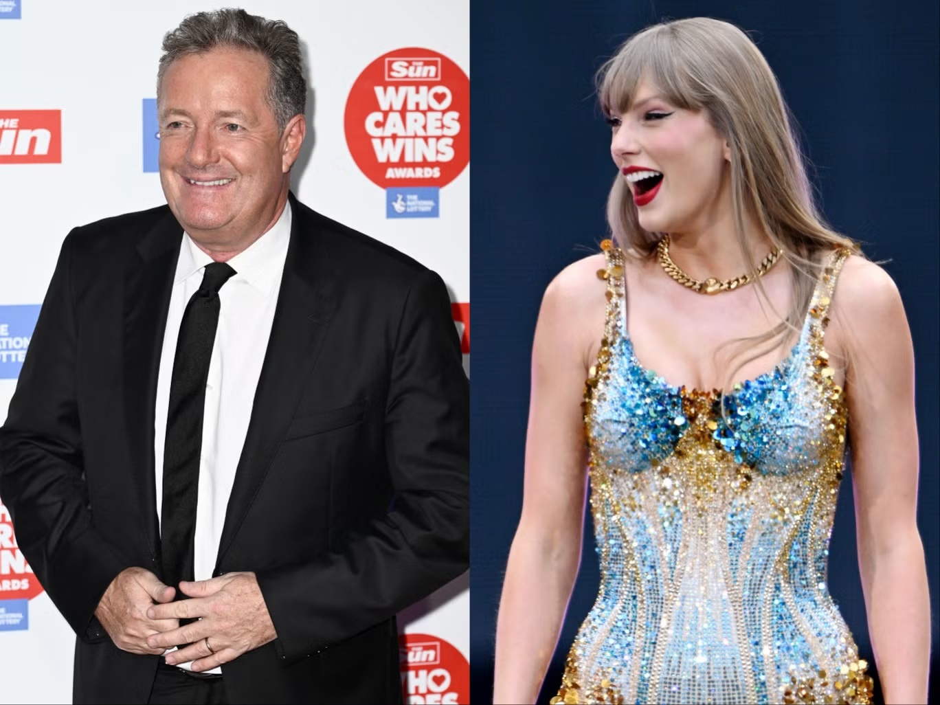 Piers Morgan reveals 'only dampener' at Taylor Swift's Concert