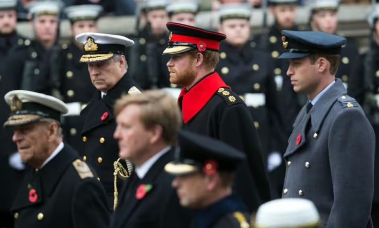 Prince Harry and Prince Andrew faced royal embarrassment with Remembrance wreath row