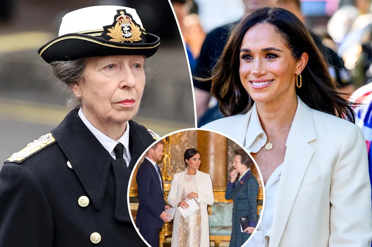 Princess Anne 'saw straight through Meghan Markle' for striking reason