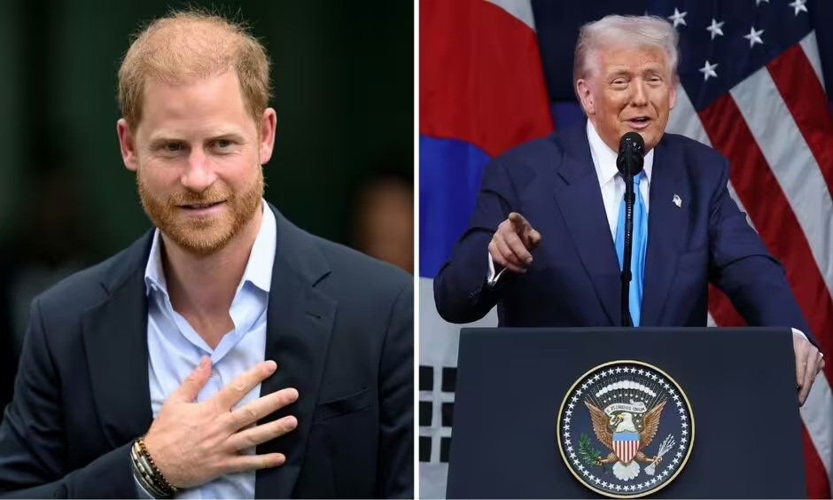 Donald Trump steals 'title' from Prince Harry with unusual move